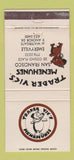 Matchbook Cover - Trader Vic's Tiki Emeryville San Francisco CA WEAR 30 Strike