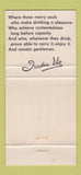 Matchbook Cover - Trader Vic's Tiki Emeryville San Francisco CA WEAR 30 Strike