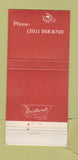 Matchbook Cover - The Opera Englewood Cliffs NJ WEAR 30 Strike