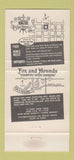 Matchbook Cover - Karl Ratzsch's Restaurant Hubertus WI WEAR 30 Strike