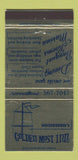 Matchbook Cover - Weissgerber's Golden Mast Inn 30 Strike