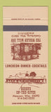 Matchbook Cover - Boder's on the River Mequon WI Cedarburg 30 Strike