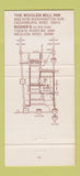 Matchbook Cover - Boder's on the River Mequon WI Cedarburg 30 Strike