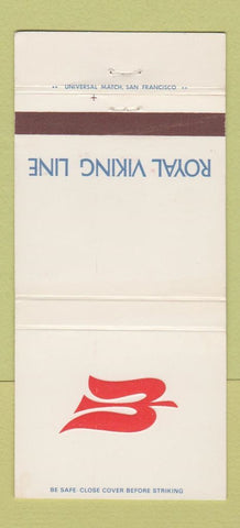 Matchbook Cover - Royal Viking Cruise Line 30 Strike