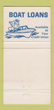Matchbook Cover - Point Mugu Credit Union CA 30 Strike