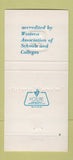 Matchbook Cover - National University San Diego CA 30 Strike