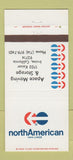 Matchbook Cover - North American Van Lines Apace Moving Irvine CA 30 Strike