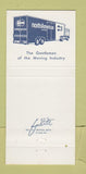 Matchbook Cover - North American Van Lines Apace Moving Irvine CA 30 Strike