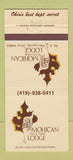 Matchbook Cover - Mohican State Park Lodge Perrysville OH 30 Strike