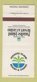 Matchbook Cover - Paradise Island Resort Casino Bahamas 30 Strike