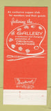 Matchbook Cover - Lakewood House Club North Little Rock AR 30 Strike