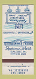 Matchbook Cover - Sportsman Motel Restaurant Blakeslee PA 30 Strike