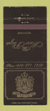 Matchbook Cover - The Marc Plaza Milwaukee WI 30 Strike