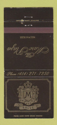 Matchbook Cover - The Marc Plaza Milwaukee WI 30 Strike