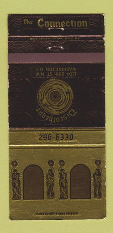 Matchbook Cover - The Connection Washington DC WEAR 30 Strike