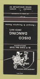 Matchbook Cover - In Spot Tavern Disco Vanier ON 30 Strike