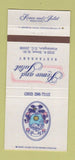 Matchbook Cover - Romeo and Juliet Restaurant Washington DC 30 Strike