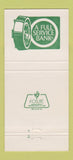 Matchbook Cover - Independence Bank Independence OH WEAR 30 Strike