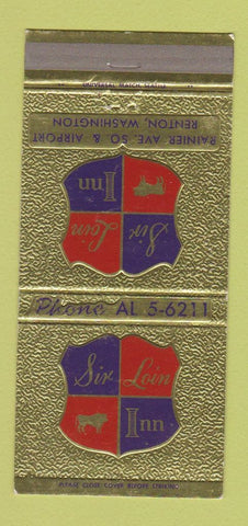 Matchbook Cover - Sir Loin Inn Renton WA 30 Strike