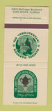 Matchbook Cover - Jimmy Connors US Tennis Center Fort Myers FL 30 Strike