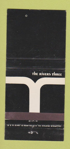 Matchbook Cover - The Rivers Three Pittsburgh PA WEAR 30 Strike