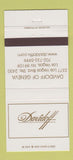 Matchbook Cover - Davidoff Tobacco Las Vegas NV cigars 30 Strike