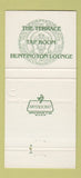 Matchbook Cover - Sheraton Hotel Pasadena CA Huntington 30 Strike