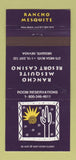 Matchbook Cover - Rancho Mesquite Resort Casino Mesquite NV 30 Strike