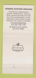 Matchbook Cover - Hughes Aviation Service Las Vegas NV 30 Strike