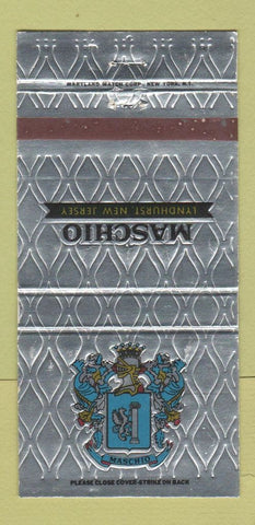Matchbook Cover - Maschio Lyndhurst NJ 30 Strike