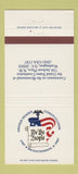 Matchbook Cover - US Constitution Bicentennial Washington DC 1987 30 Strike
