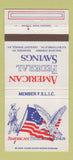 Matchbook Cover American Federal Savings Erlanger Crescent Springs KY 30 Strike