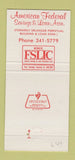 Matchbook Cover American Federal Savings Erlanger Crescent Springs KY 30 Strike