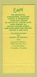 Matchbook Cover - Royal Lancer Club Cincinnati OH 30 Strike