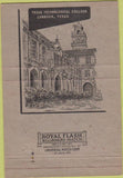 Matchbook Cover - Texas Tech College Lubbock TX Red Raiders 40 Strike
