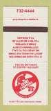 Matchbook Cover - Crime Stoppers Crittenden County KY? 30 Strike