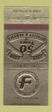 Matchbook Cover - Franke Plating Works Fort Wayne IN 1980 30 Strike