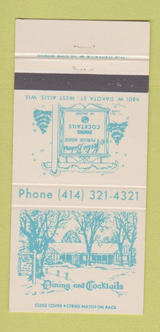 Matchbook Cover - Norbie Baker's Publick House West Allis WI 30 Strike