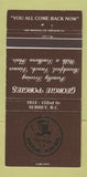 Matchbook Cover - Georgie Porgie's Surrey BC 30 Strike