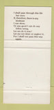 Matchbook Cover - Georgie Porgie's Surrey BC 30 Strike