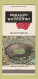 Matchbook Cover - Pasadena Federal Savings CA Rose Bowl 30 Strike