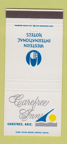 Matchbook Cover - Carefree Inn AZ 30 Strike