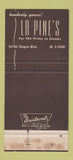 Matchbook Cover - La Pine's Shaker Heights OH 30 Strike