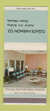 Matchbook Cover - Steelcase Office Furniture Cusack Harmon Omaha NE 30 Strike