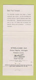 Matchbook Cover - Steelcase Office Furniture Cusack Harmon Omaha NE 30 Strike
