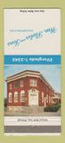 Matchbook Cover - Wm Slater Funeral Home Mount Washington 30 Strike