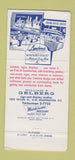 Matchbook Cover - William Gelberg Sign and Display Washington DC 30 Strike