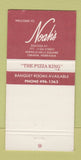Matchbook Cover - Noah's Pizza Pasta Omaha NE 30 Strike