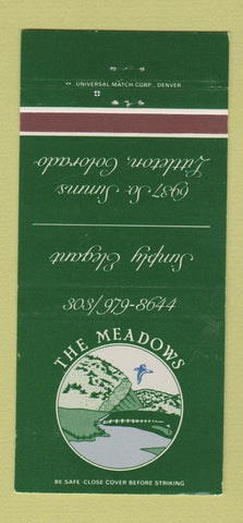 Matchbook Cover - The Meadows Littleton Colorado WEAR 30 Strike