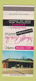 Matchbook Cover - Sharff Glass Canton OH Kawneer Doors 30 Strike
